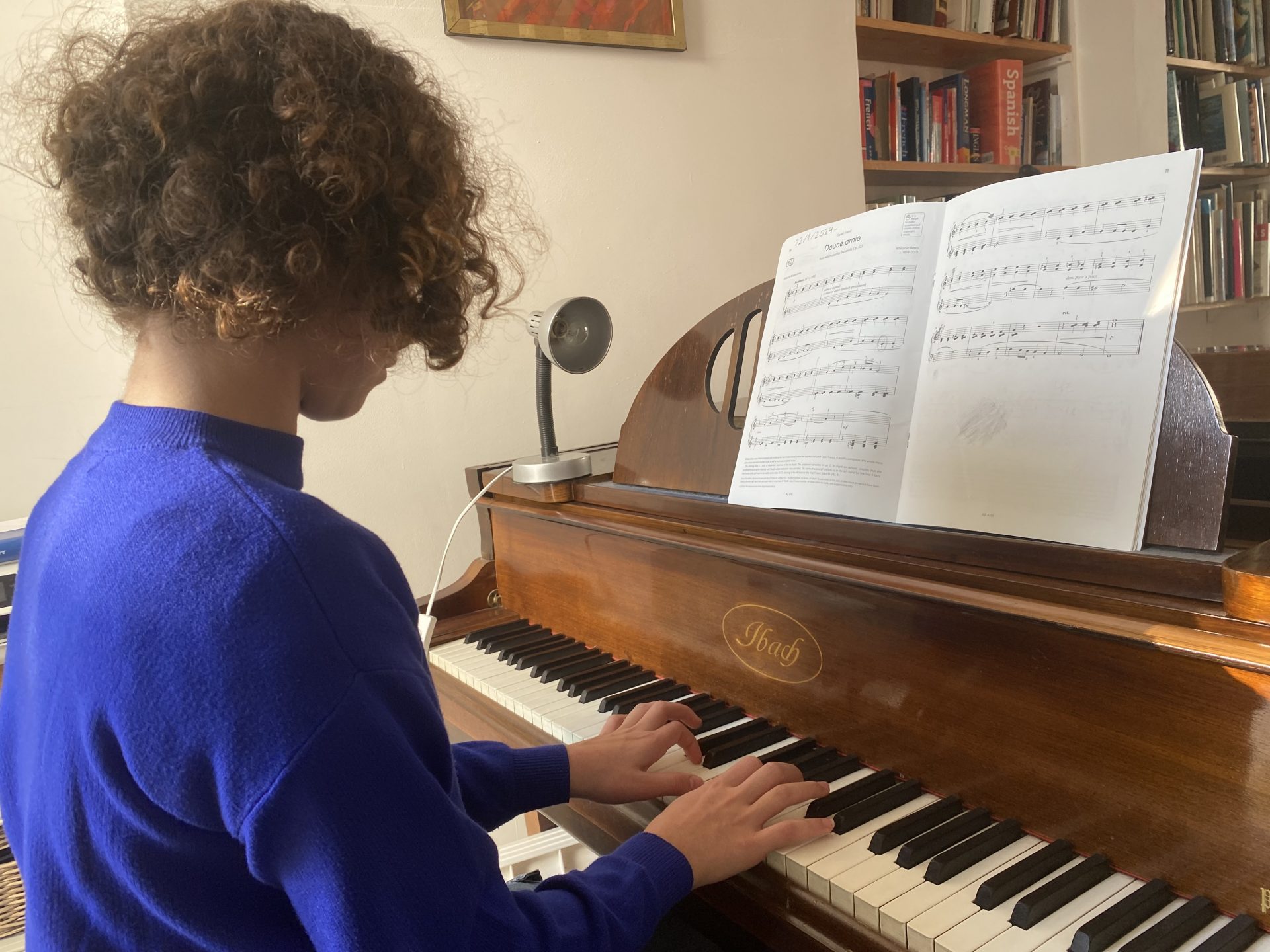 Piano lesson